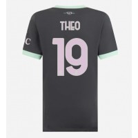 Maglie da calcio AC Milan Theo Hernandez #19 Terza Maglia Femminile 2024-25 Manica Corta